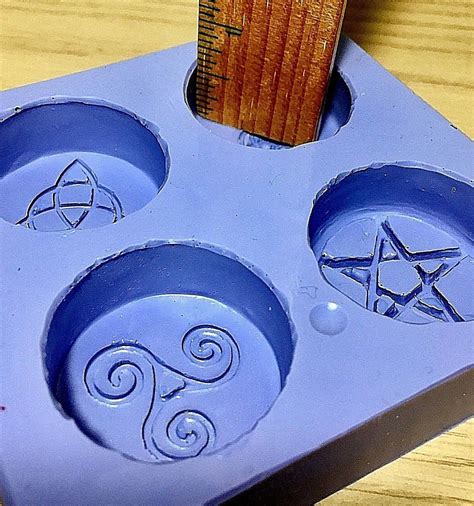 Wiccan cnadle molds